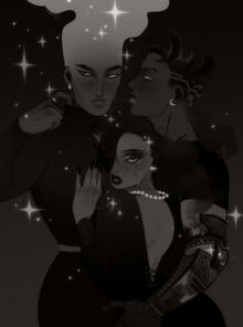 b&amp;w + hips up + 2 extra charas (66€)